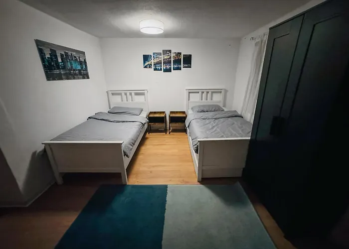 Apartmán Rheinoase Mit Garten Fuer Familien & Gruppen